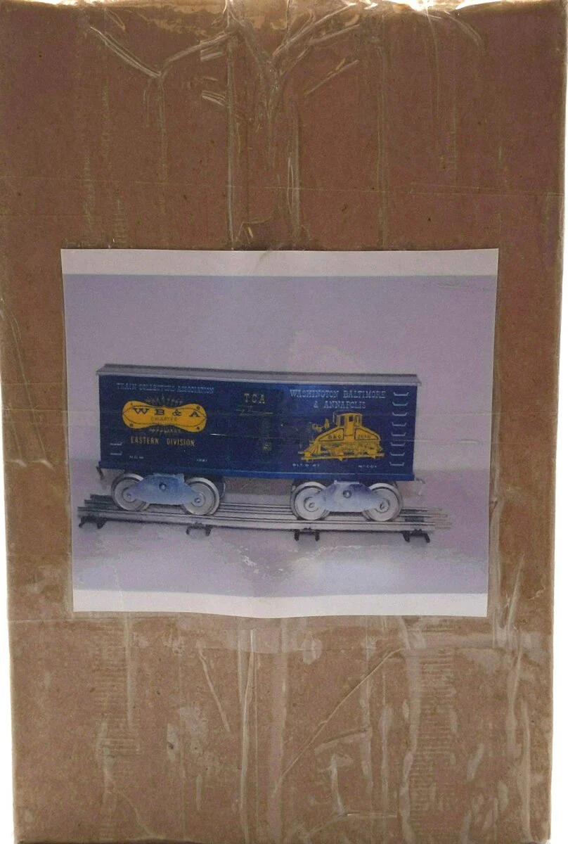 McCoy 1021 Standard Gauge Washington, Baltimore and Annapolis Boxcar VG/Box - Image 8