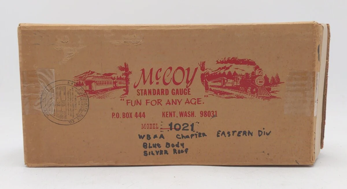 McCoy 1021 Standard Gauge Washington, Baltimore and Annapolis Boxcar VG/Box - Image 5