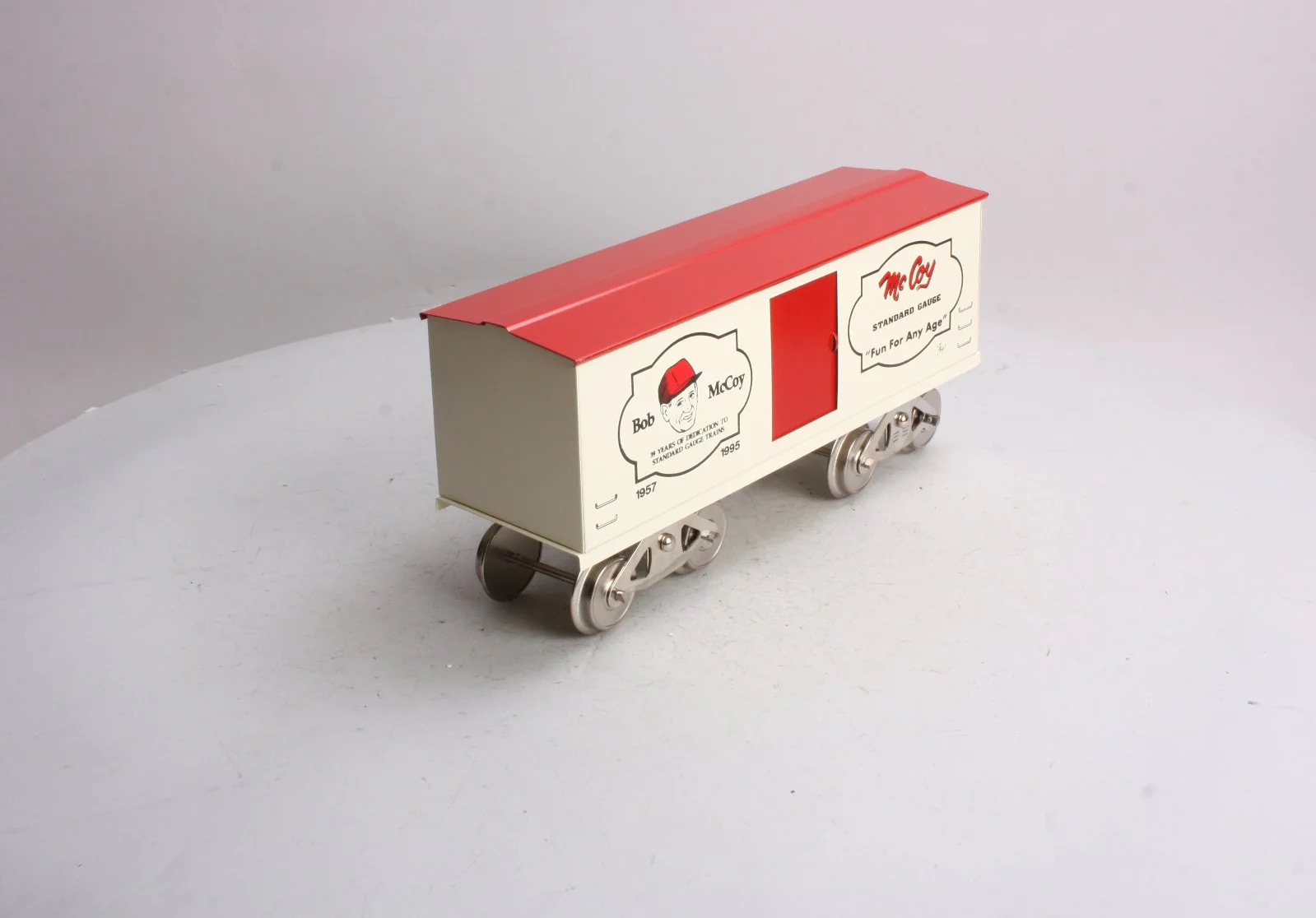 McCoy 1957 Standard Gauge Bob McCoy Reefer Car LN/Box - Image 8