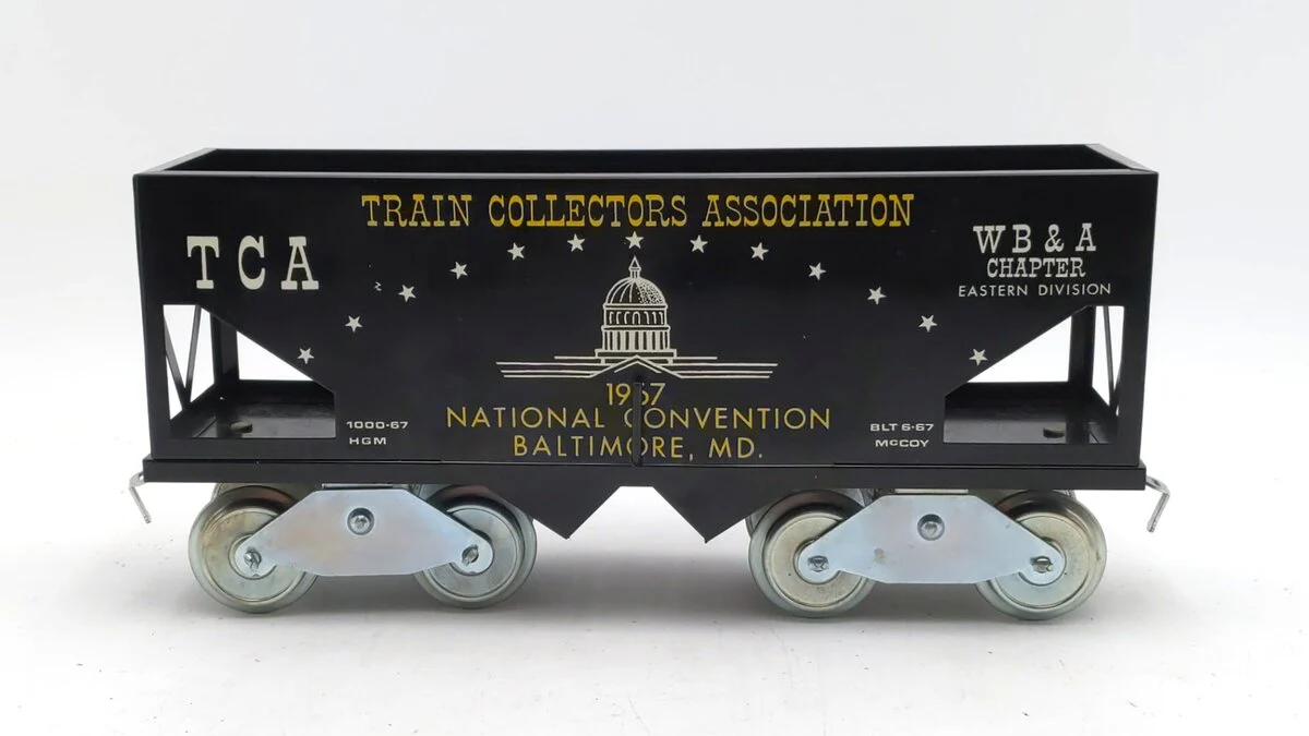 McCoy 1967 Standard Gauge TCA Baltimore, MD. National Convention Hopper EX