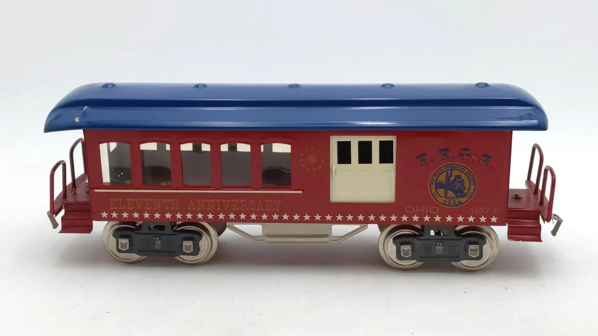 McCoy 1977 Standard Gauge TCA Ohio Combo Car VG