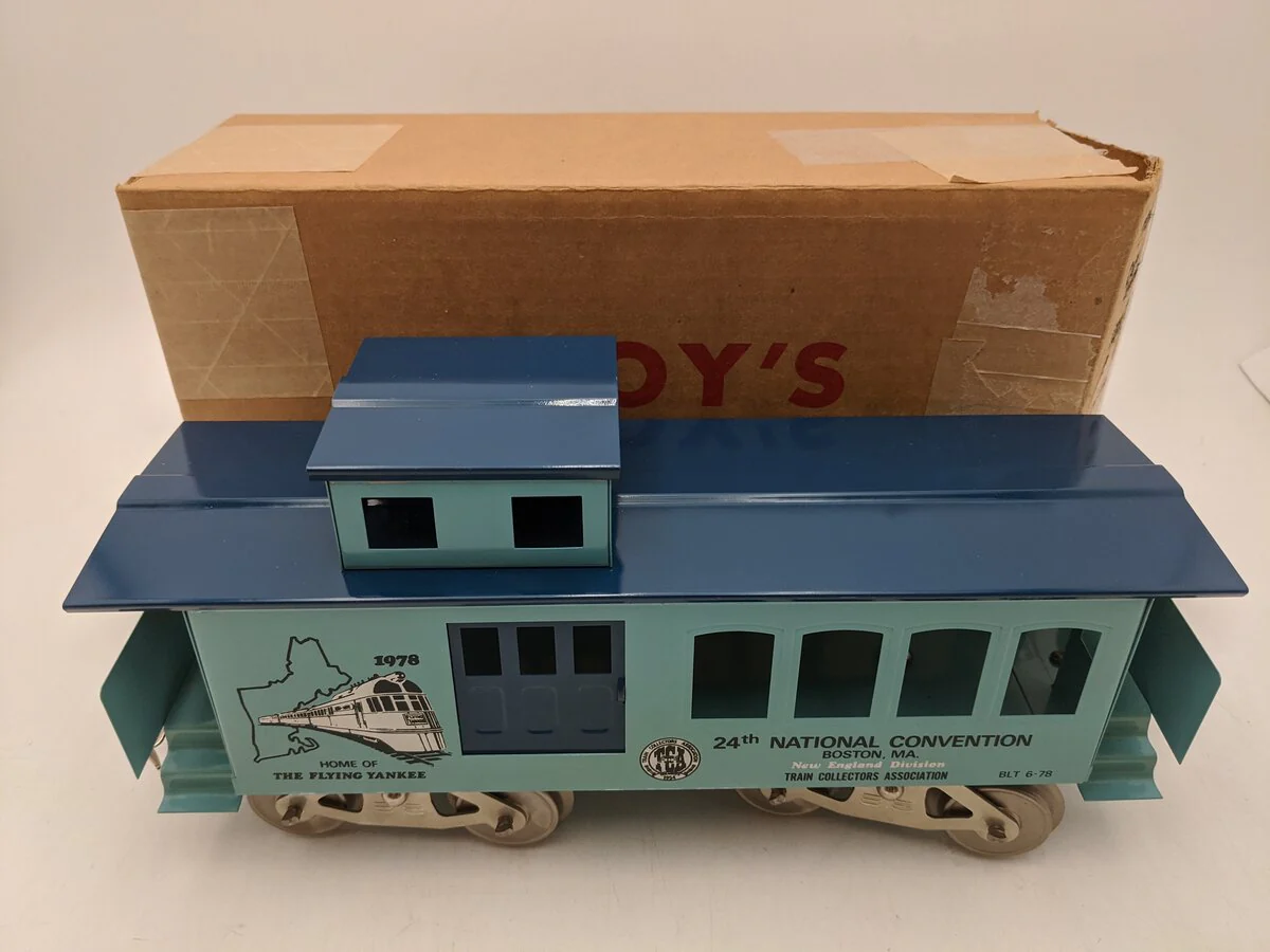 McCoy 1978 Standard Gauge 24th National TCA Convention Boston Caboose EX/Box
