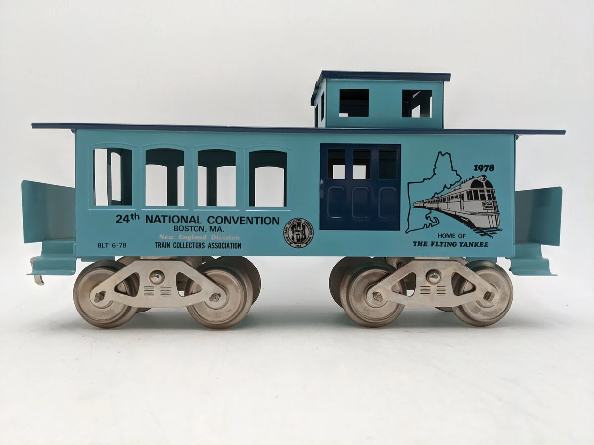McCoy 1978 Standard Gauge 24th National TCA Convention Boston Caboose EX/Box - Image 2