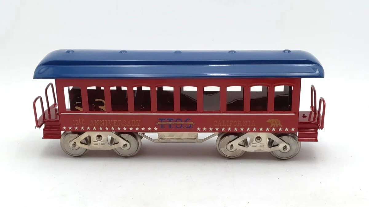 McCoy 1978 Standard Gauge TTOS California Pullman Car LN - Image 2