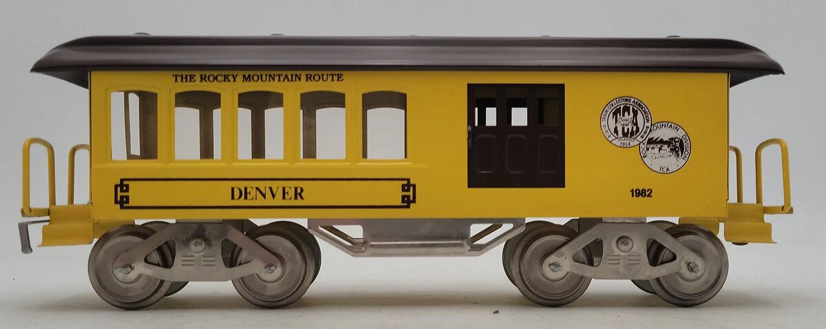 McCoy 1982 Standard Gauge TCA Denver Combine Car EX/Box - Image 2
