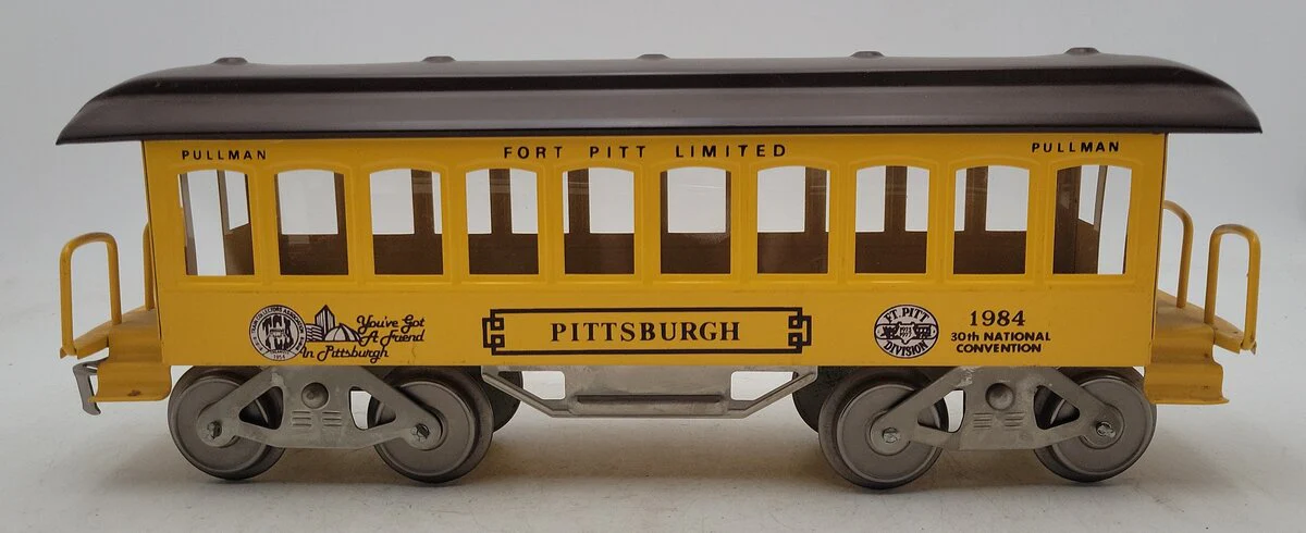 McCoy 1984 McCoy 1984 Standard Gauge TCA Pittsburgh Pullman Passenger Car EX - Image 2