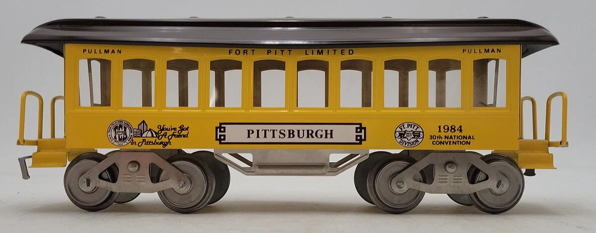 McCoy 1984 McCoy 1984 Standard Gauge TCA Pittsburgh Pullman Passenger Car EX/Box - Image 2