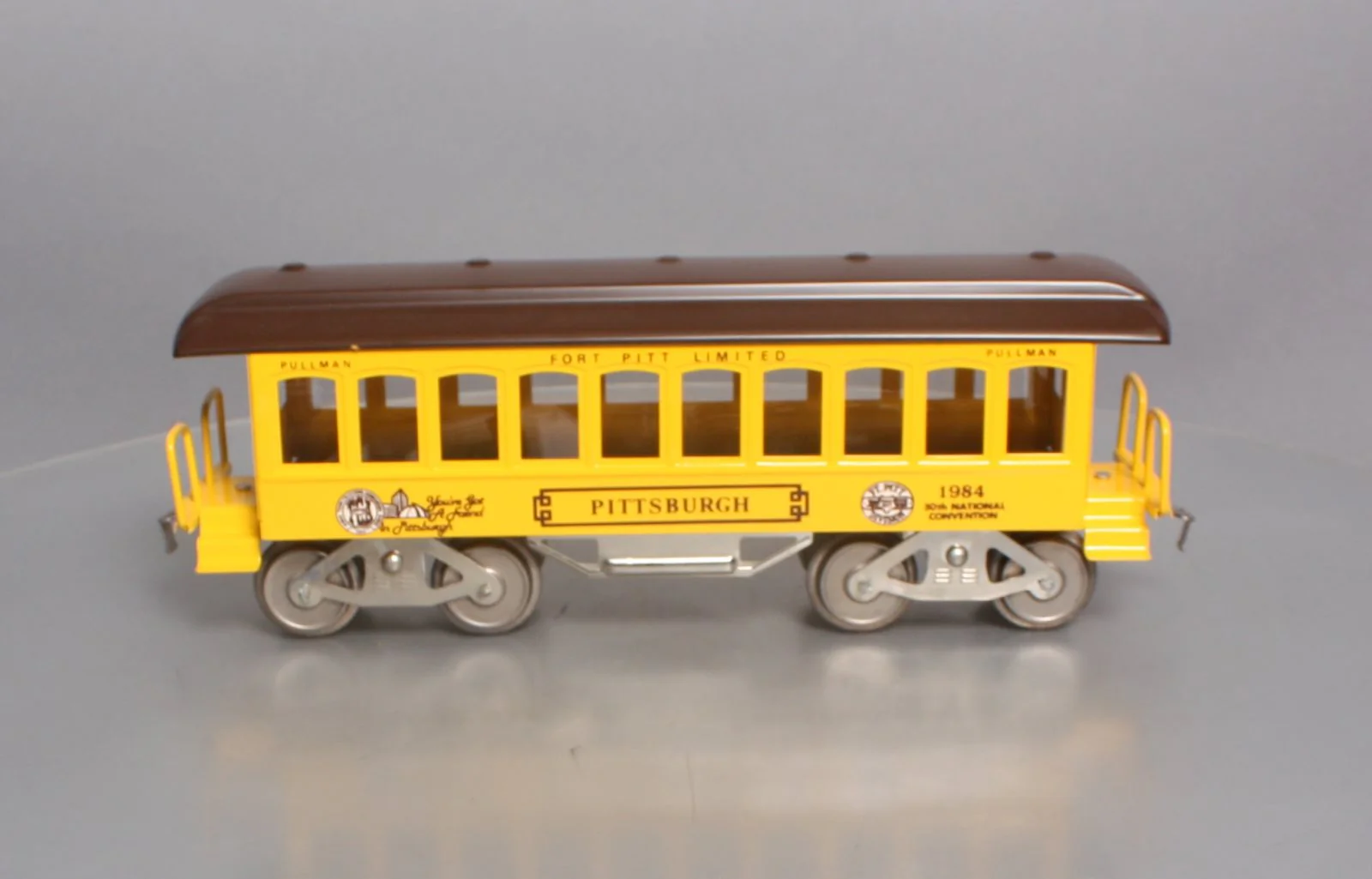 McCoy 1984 McCoy 1984 Standard Gauge TCA Pittsburgh Pullman Passenger Car LN/Box - Image 2