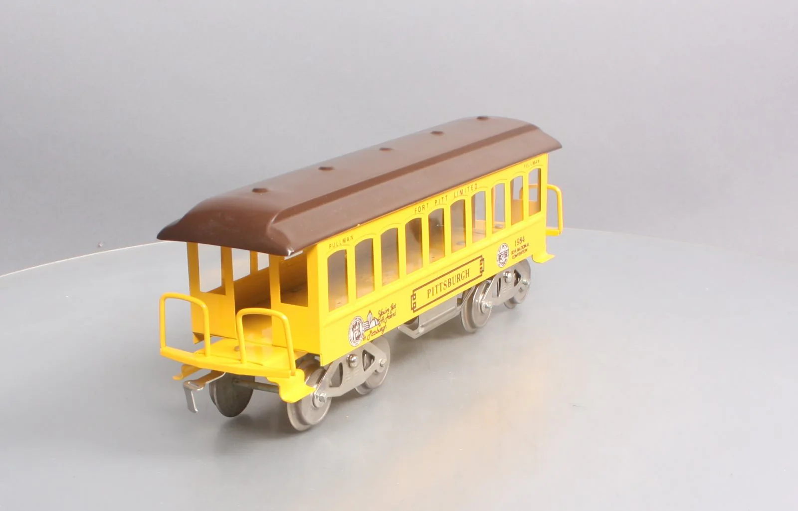 McCoy 1984 McCoy 1984 Standard Gauge TCA Pittsburgh Pullman Passenger Car LN/Box - Image 8