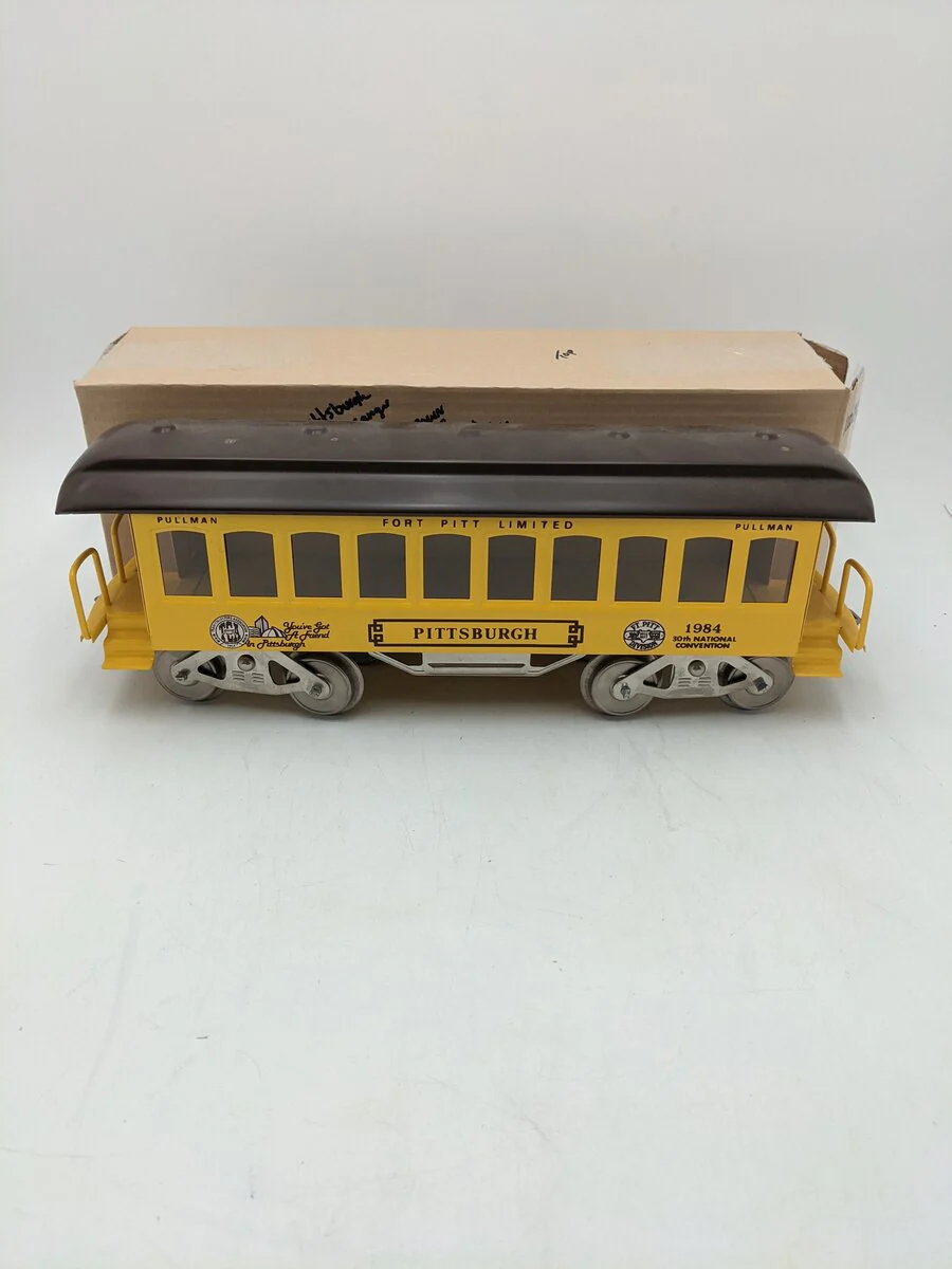 McCoy 1984 McCoy 1984 Standard Gauge TCA Pittsburgh Pullman Passenger Car VG/Box