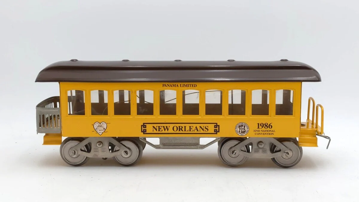McCoy 1986 Standard Gauge TCA New Orleans Illuminated Observation Car EX/Box - Image 2