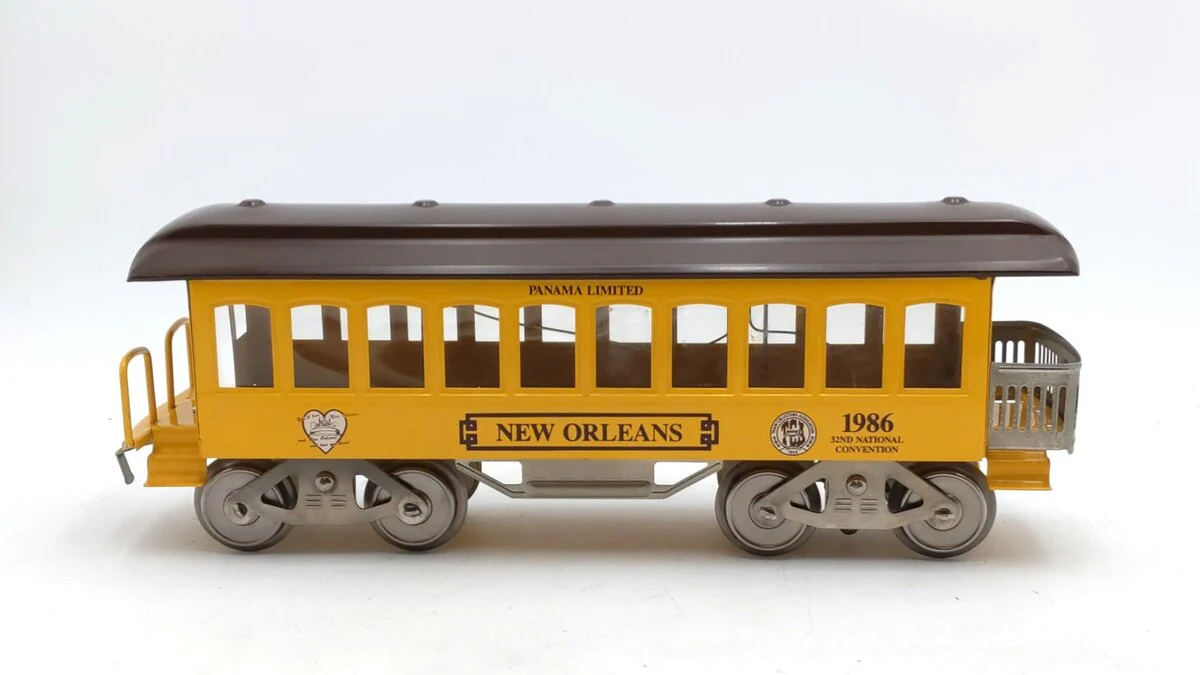 McCoy 1986 Standard Gauge TCA New Orleans Illuminated Observation Car EX/Box - Image 3