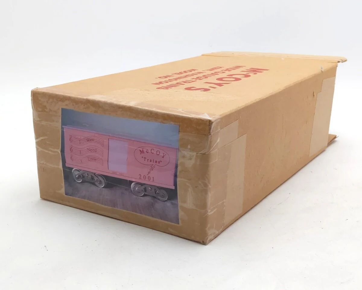 McCoy 2001 Standard Scale "I Want, I Need, I Love" Box Car Custom/Box - Image 10
