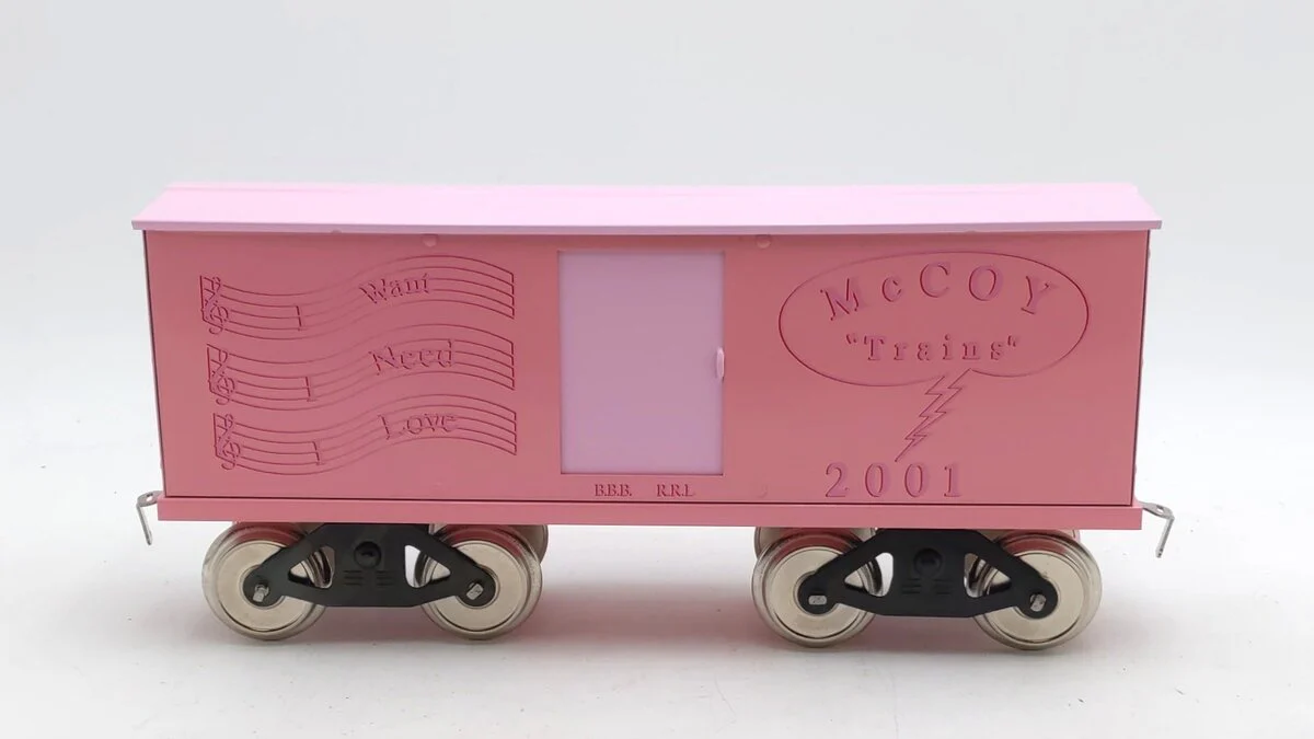 McCoy 2001 Standard Scale "I Want, I Need, I Love" Box Car Custom/Box - Image 3