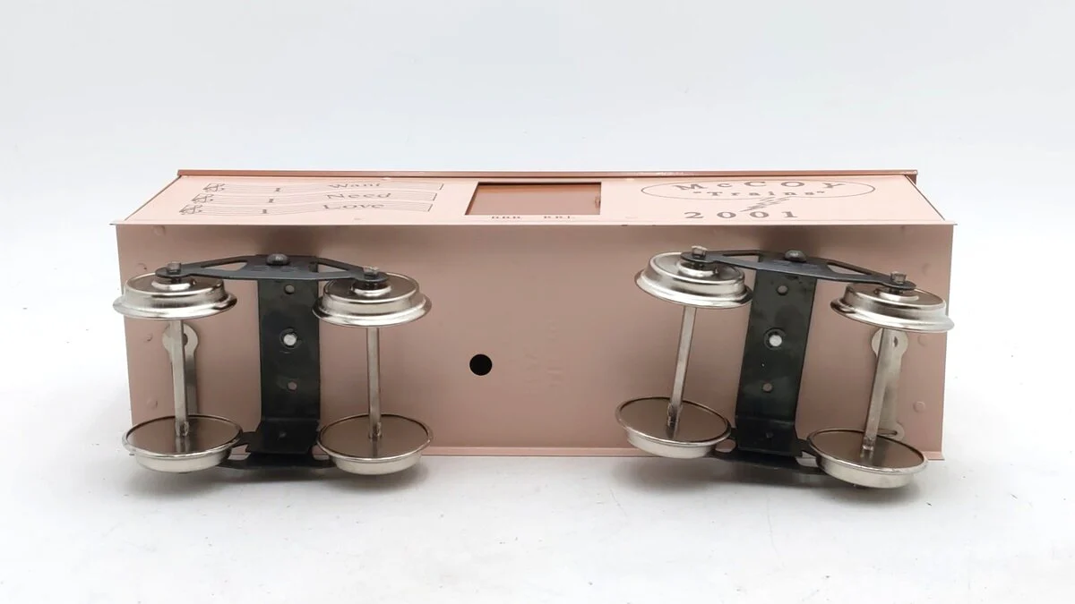 McCoy 2001 Standard Scale "I Want, I Need, I Love" Box Car Custom/Box - Image 9