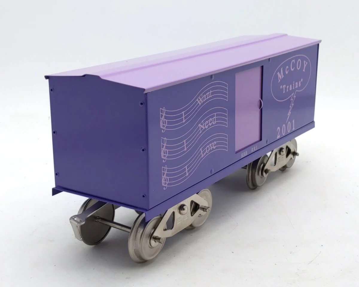 McCoy 2001 Standard Scale "I Want, I Need, I Love" Boxcar EX/Box - Image 5