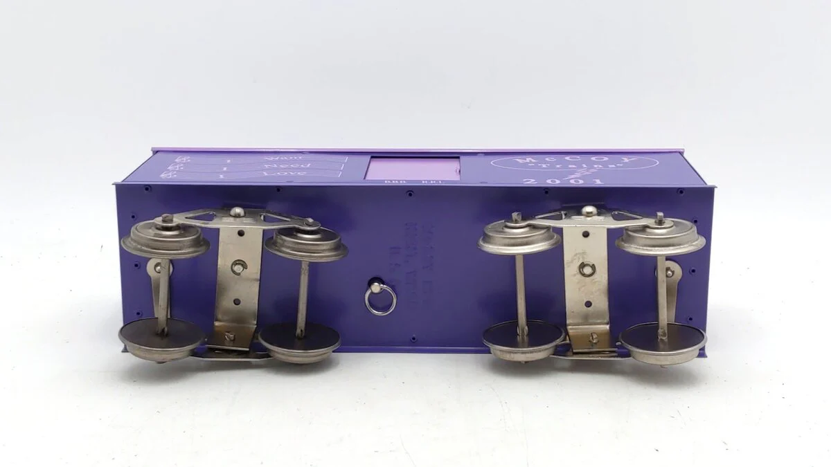 McCoy 2001 Standard Scale "I Want, I Need, I Love" Boxcar EX/Box - Image 9