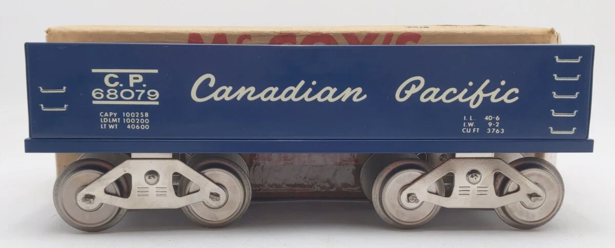 McCoy 251 Standard Gauge Canadian Pacific Gondola VG/Box