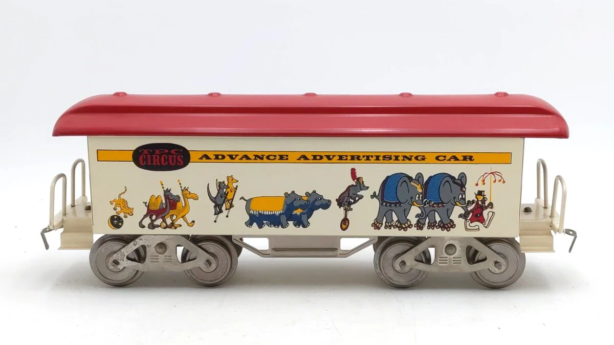 McCoy 256AA Standard Gauge McCoy 255 Advance Advertising Car EX/Box - Image 3