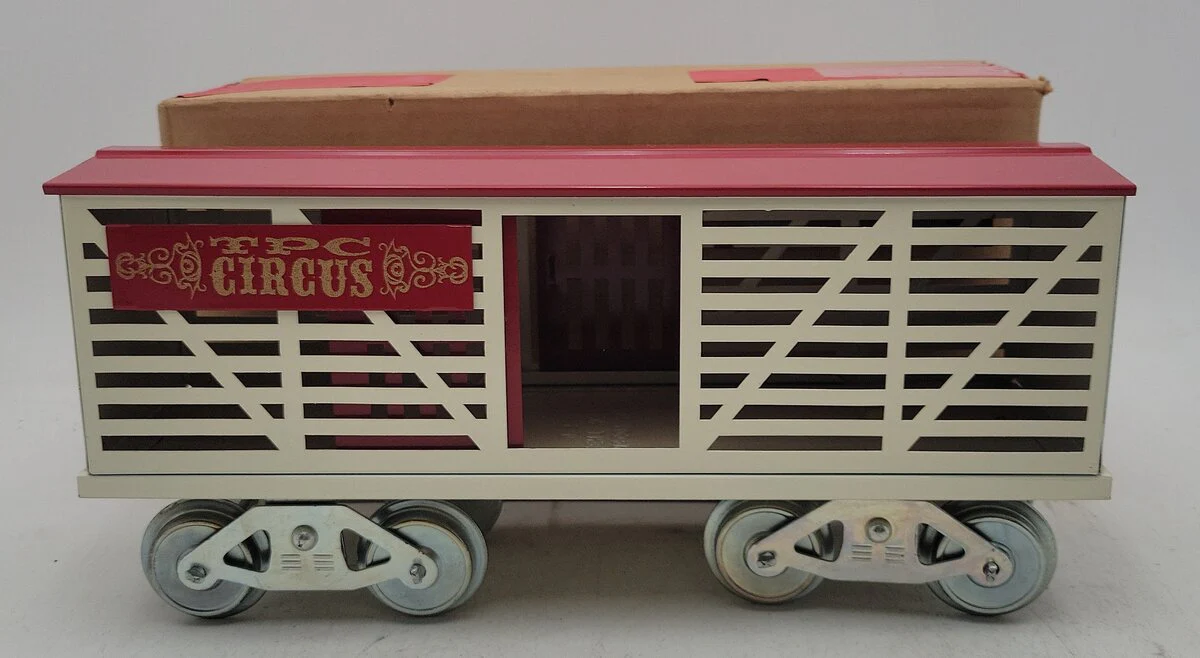 McCoy 256PS Standard Gauge TPC Circus Animal Car EX/Box