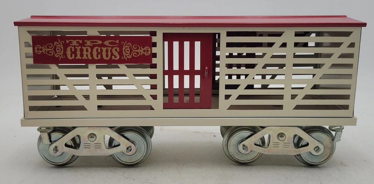 McCoy 256PS Standard Gauge TPC Circus Animal Car EX/Box - Image 2