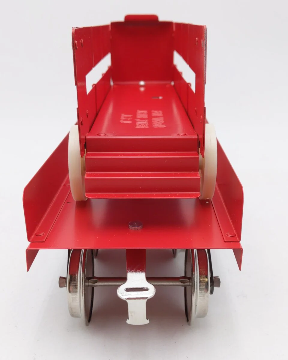 McCoy 256TW Standard Gauge TPC Circus Flat Car w/ Tent Wagon LN/Box - Image 3