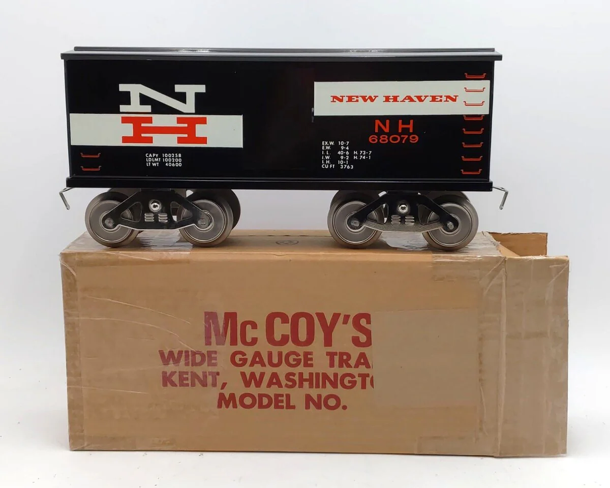 McCoy 262 Standard Gauge  New Haven Boxcar #68079 EX/Box