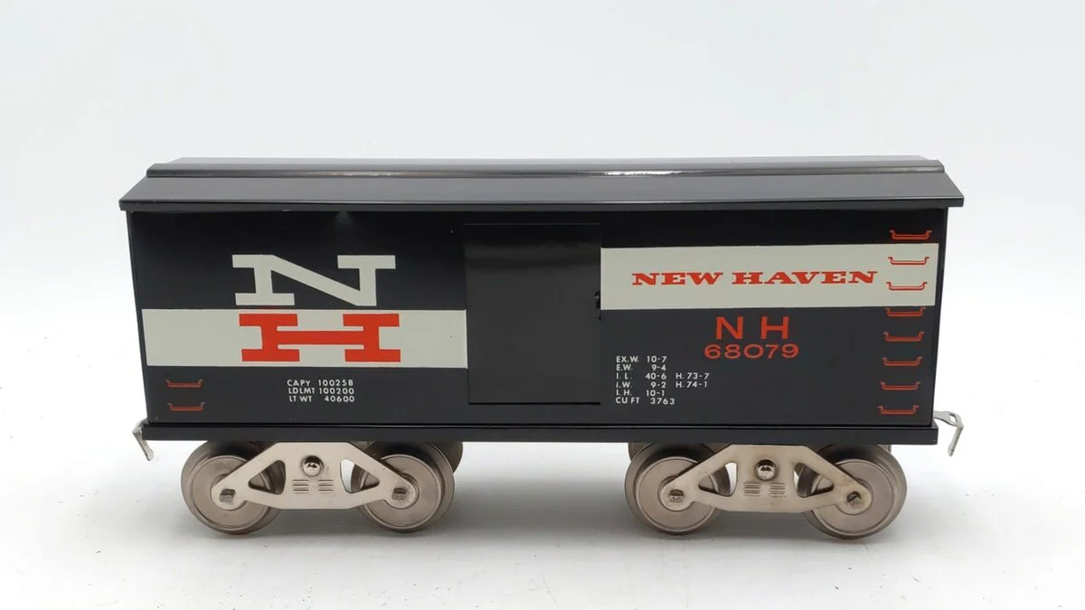 McCoy 262 Standard Gauge  New Haven Boxcar #68079 EX/Box - Image 3