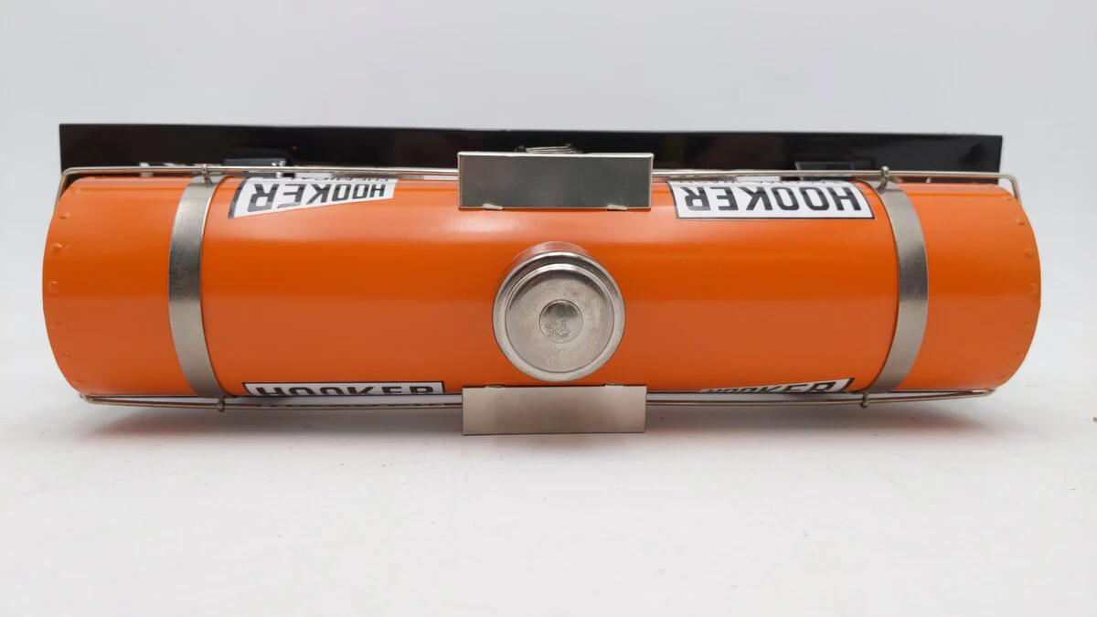 McCoy 264 Standard Gauge "Hooker" Single Dome Tank Car #98390 EX/Box - Image 4