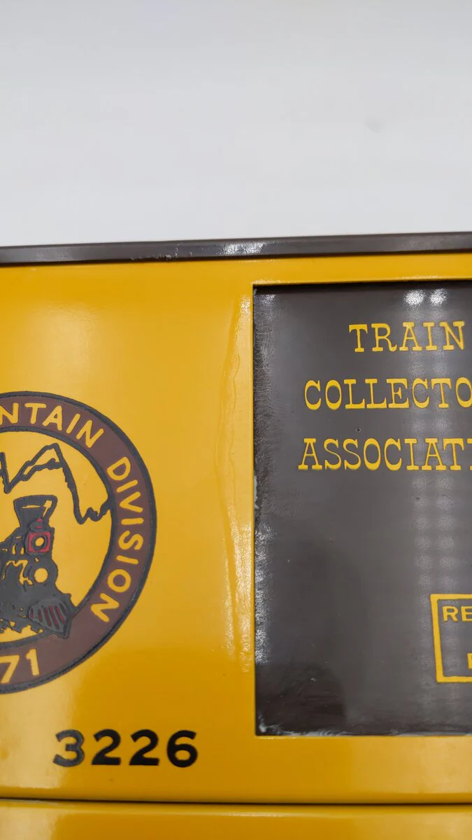 McCoy 3226 Standard Gauge Rocky Mountain Division Boxcar EX/Box - Image 8