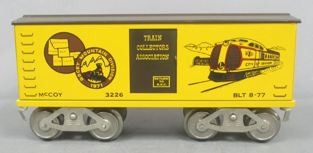 McCoy 3226 Standard Gauge Rocky Mountain Division Boxcar LN/Box - Image 2