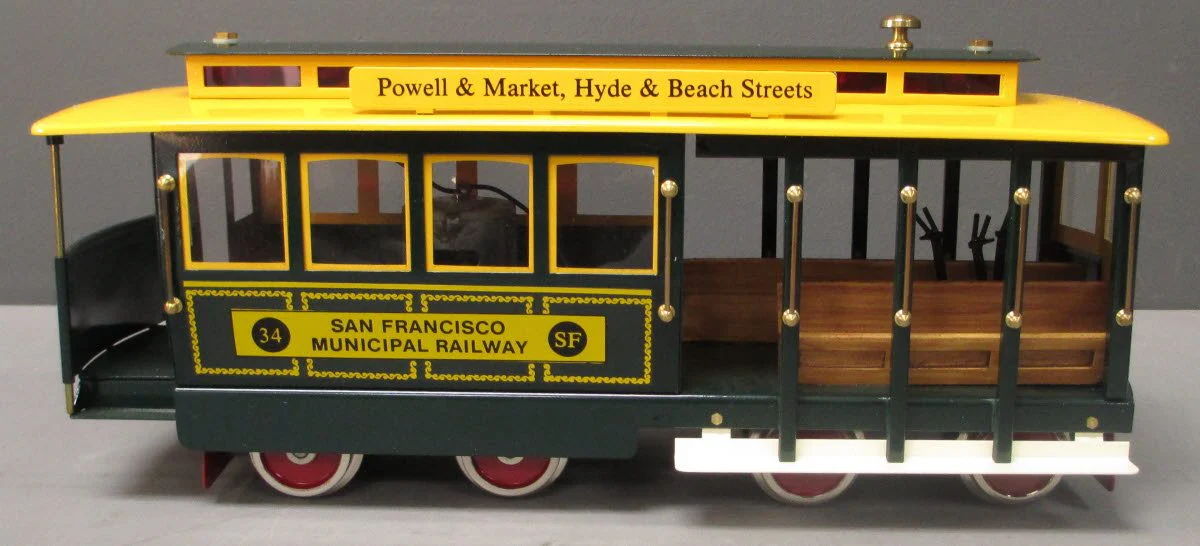 McCoy 34 Standard Gauge Cable Car Santa Fe Municipal Railway EX/Box - Image 2