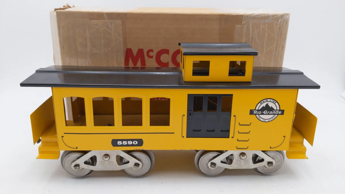 McCoy 5590 Standard Gauge Rio Grande Caboose EX/Box