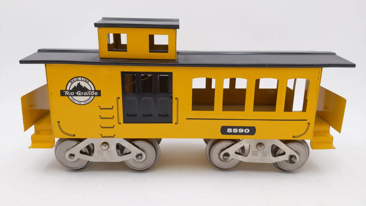 McCoy 5590 Standard Gauge Rio Grande Caboose EX/Box - Image 3
