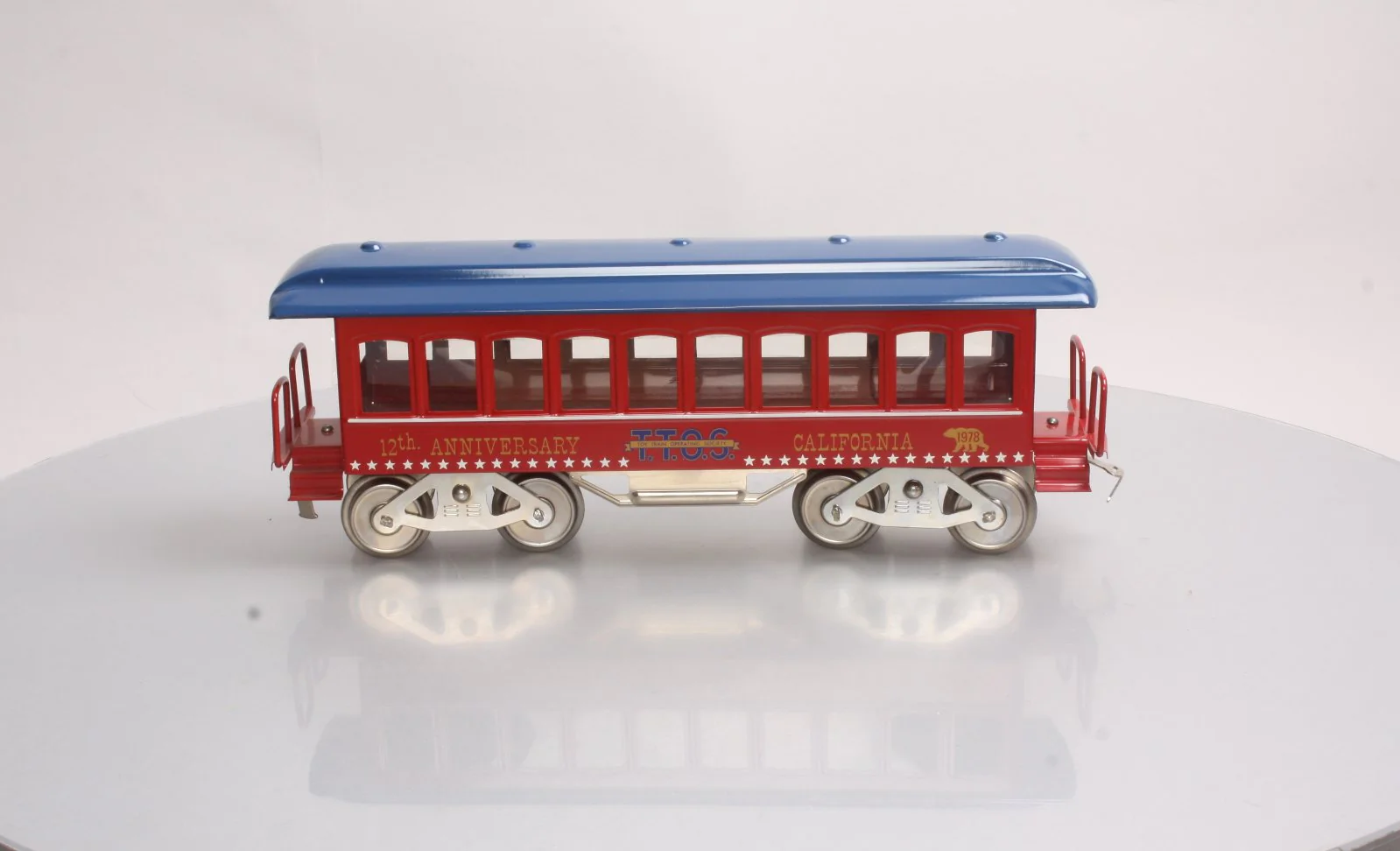 McCoy Standard Gauge 1978 TTOS 12th Anniversary Passenger Car EX