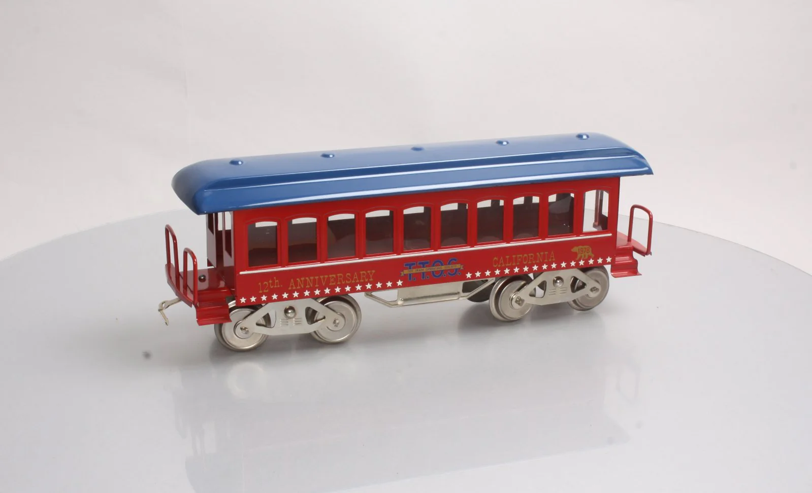 McCoy Standard Gauge 1978 TTOS 12th Anniversary Passenger Car EX - Image 5