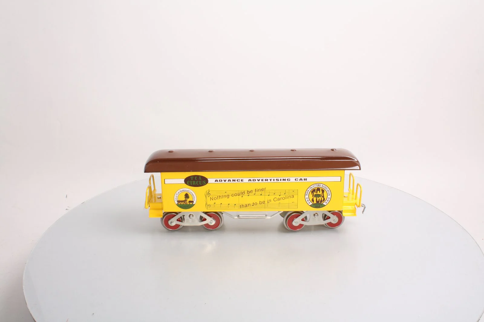 McCoy Standard Gauge 33rd TCA Convention Circus Advertising Car - 1987 LN/Box - Image 2