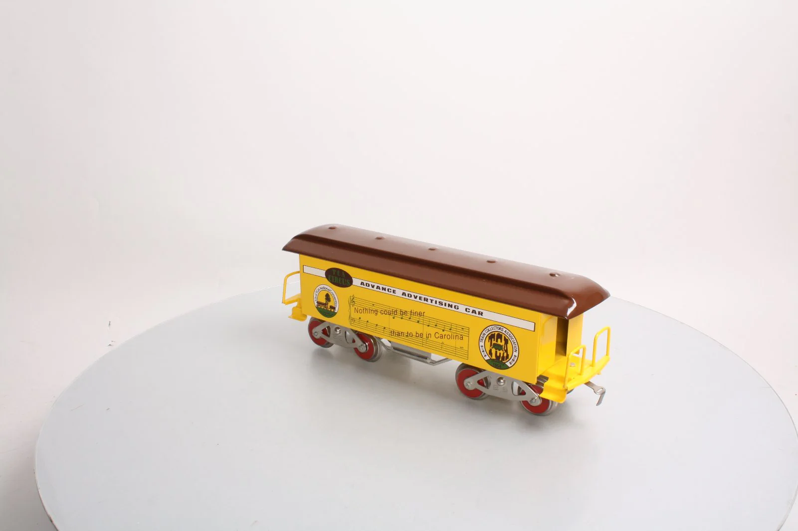 McCoy Standard Gauge 33rd TCA Convention Circus Advertising Car - 1987 LN/Box - Image 3