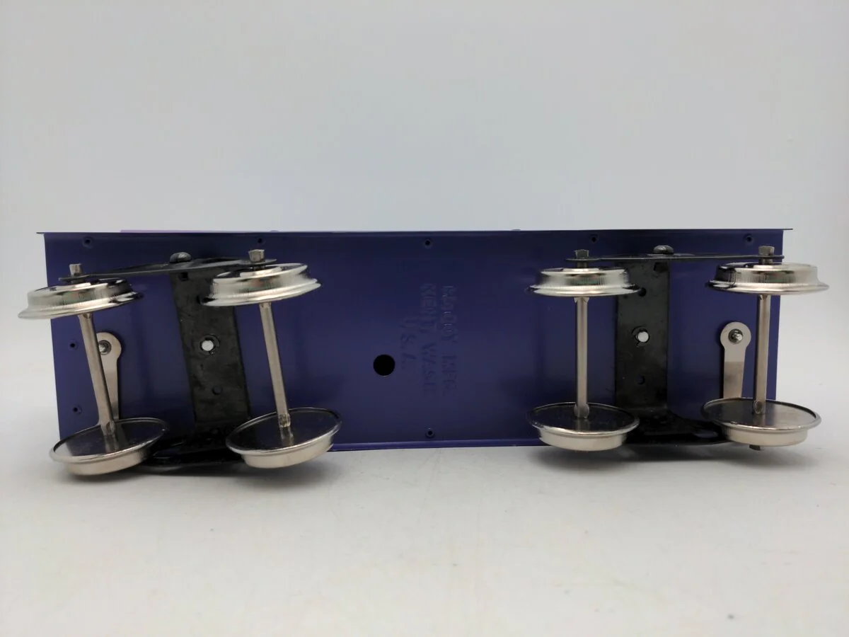 McCoy Standard Gauge I Want I Need I Love 2 Toned Purple Box Car LN/Box - Image 4