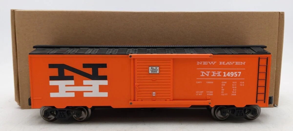 Menards 279-4524 O Gauge New Haven Boxcar #14957 EX/Box
