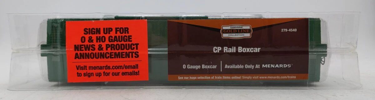 Menards 279-4540 O Gauge CP Rail Boxcar #12864 EX/Box - Image 2