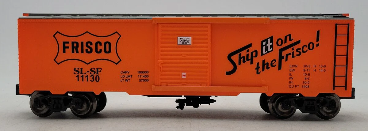 Menards 279-4540 O Gauge SLSF Frisco Boxcar #11130 EX - Image 2