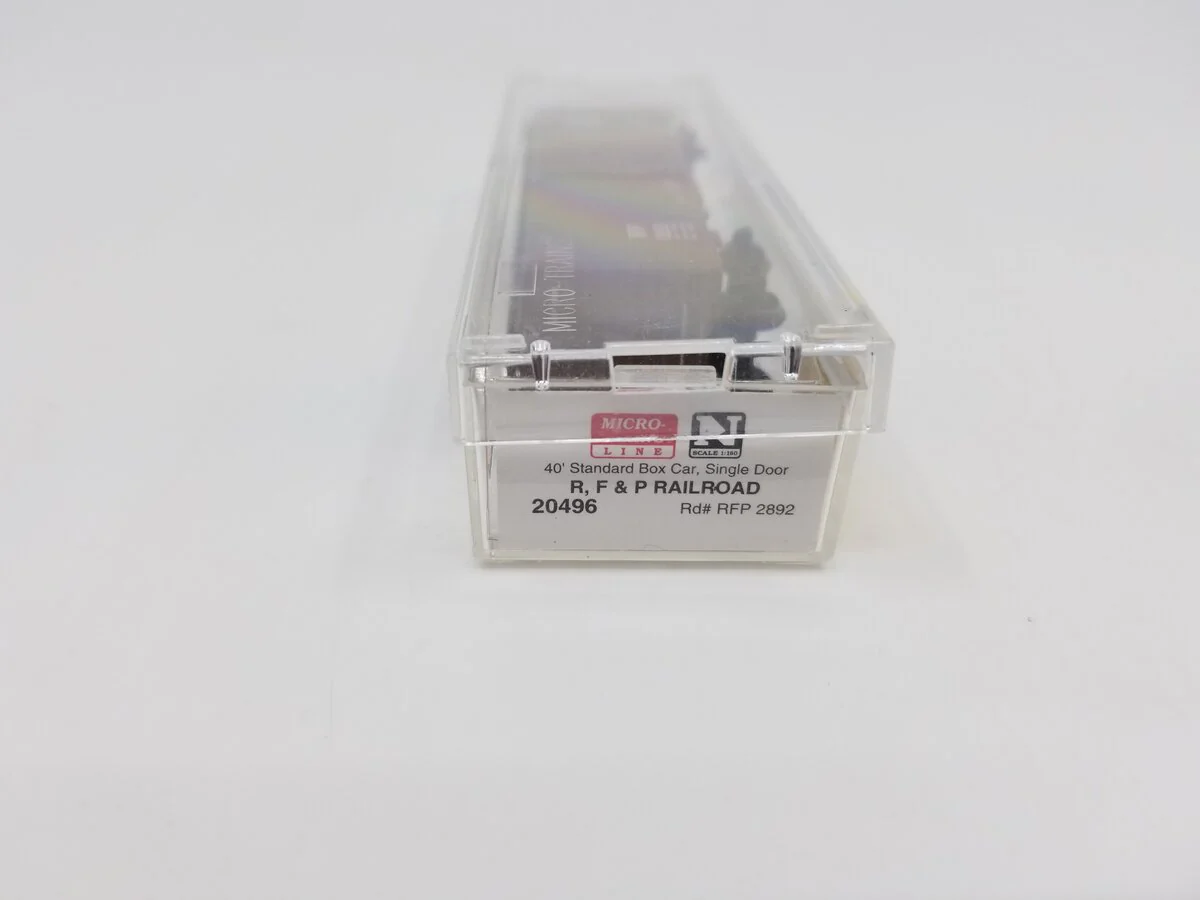 Micro-Trains 02000496 N Scale RF&P 40' Standard Single Door Boxcar #2892 EX/Box - Image 3