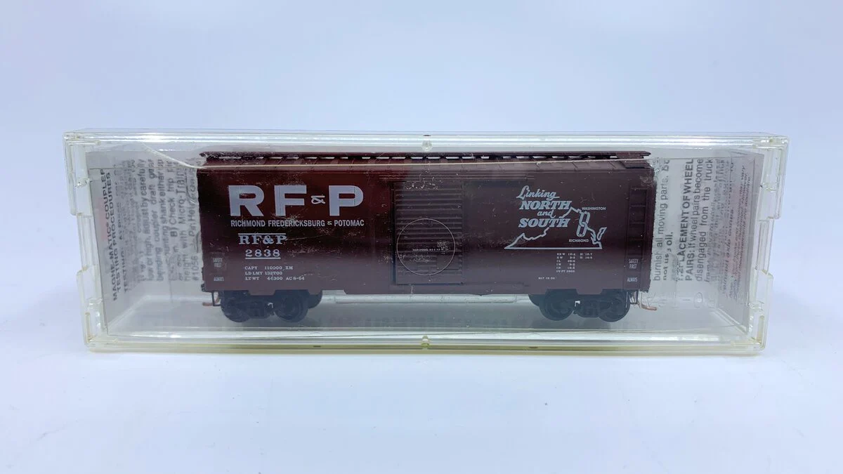 Micro-Trains 02000516 N Scale RFP 40' Standard Single Door Boxcar #2838 NIB
