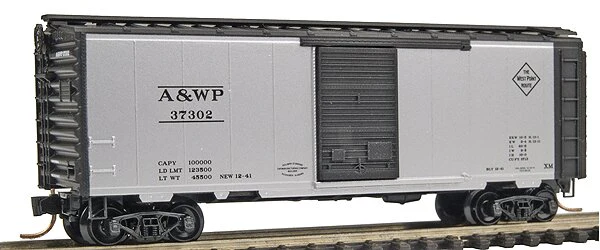 Micro-Trains 02000746 N A&WP 40' Standard Single Door Boxcar #37302 NIB
