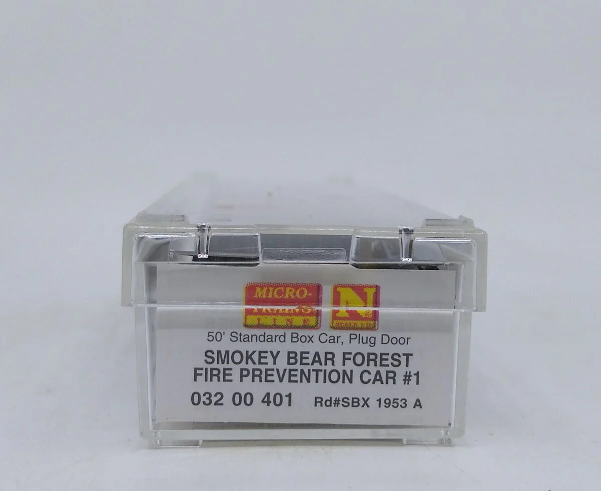 Micro-Trains 03200401 N Smokey Bear Forest Fire Prevention 50' Boxcar #1953A LN/Box - Image 5