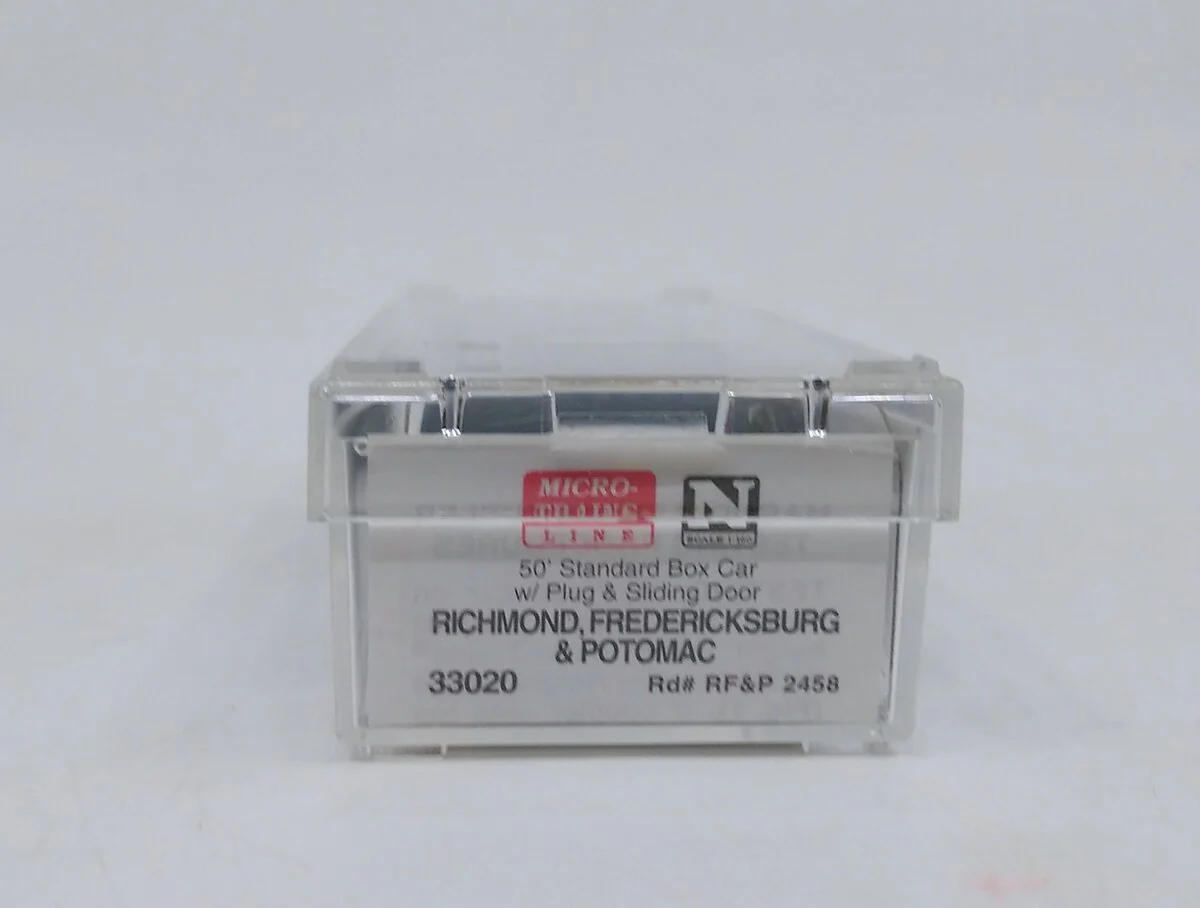 Micro-Trains 03300020 N Richmond F&Potomac 50' Standard Boxcar #2458 NIB - Image 2