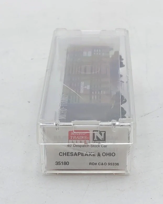 Micro-Trains 03500180 N Chesapeake & Ohio 40' Despatch Stock Car #95336 EX/Box - Image 3