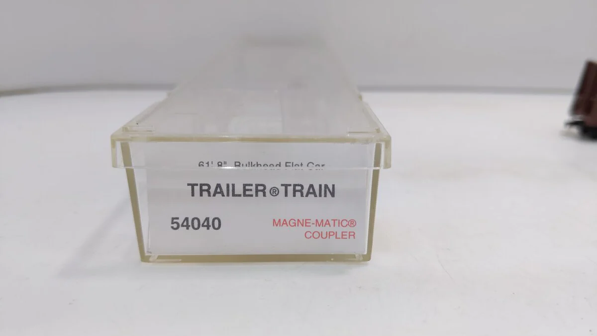 Micro-Trains 05400040 N TTX Trailer Train 61' 8" Bulkhead Flatcar #80280 LN/Box - Image 3