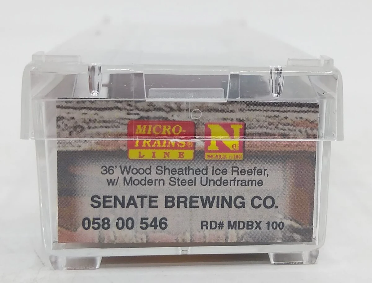 Micro-Trains 05800546 N MDBX 36' Wood Sheathed Ice Reefer #100 LN/Box - Image 3